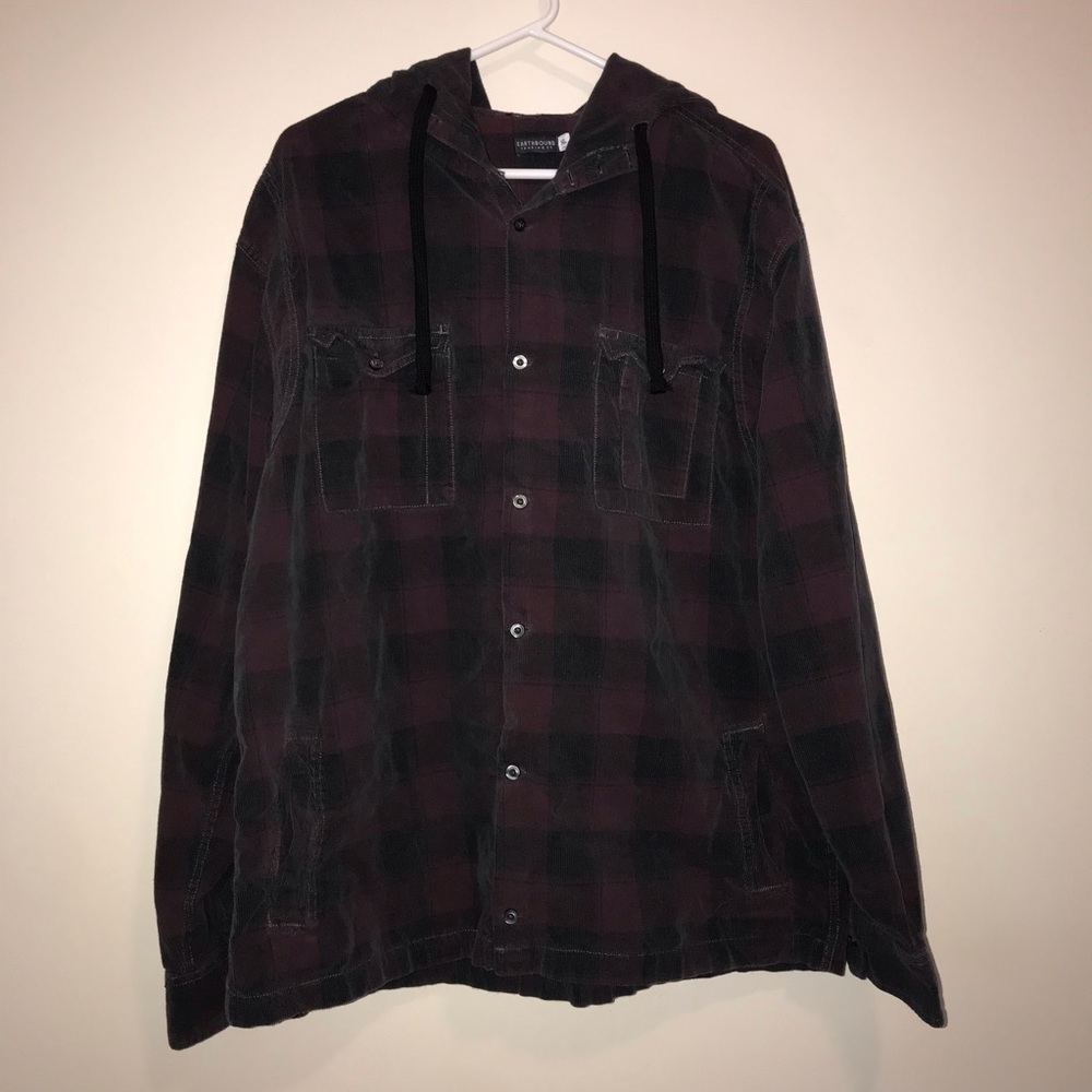 Men’s hoodie flannel